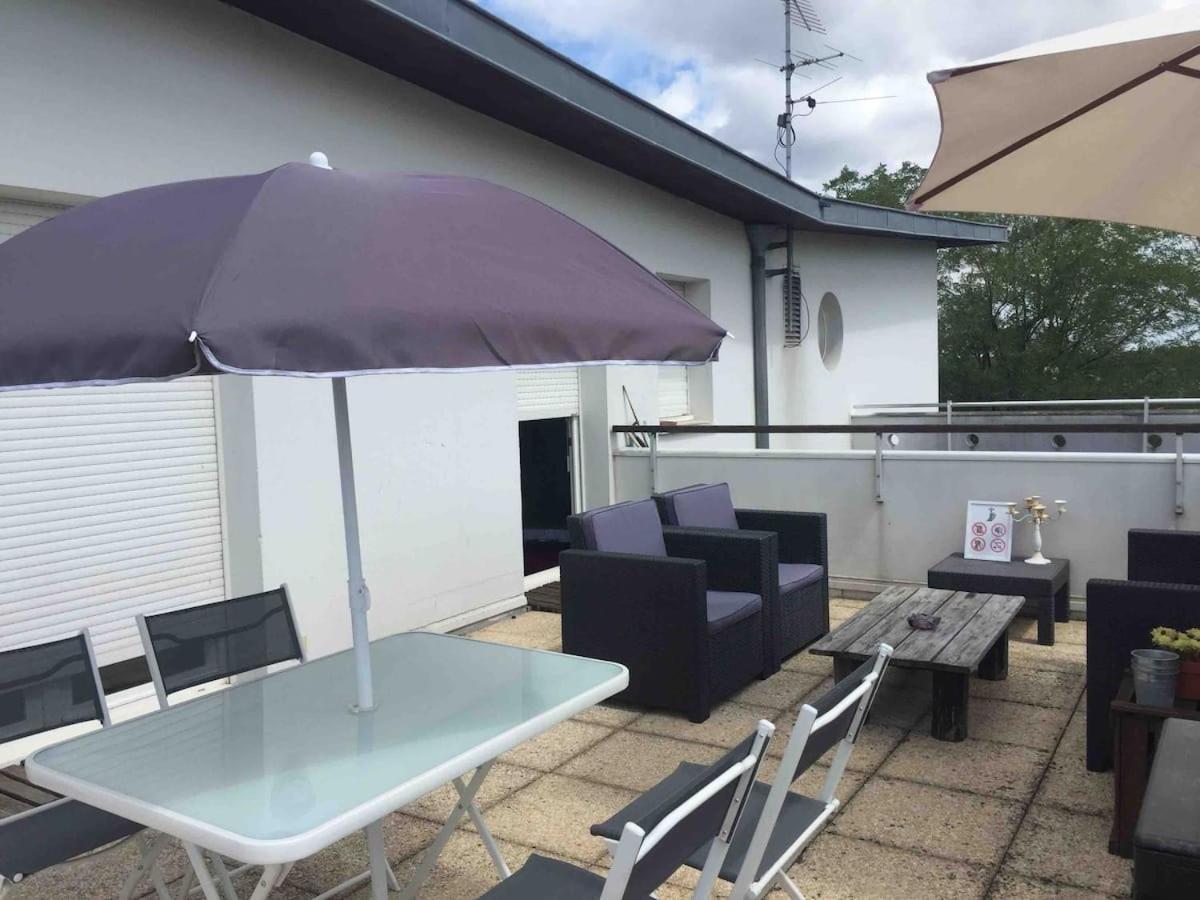 Proche Bordeaux Appartement 75 M2 Rooftop Bruges Eksteriør bilde