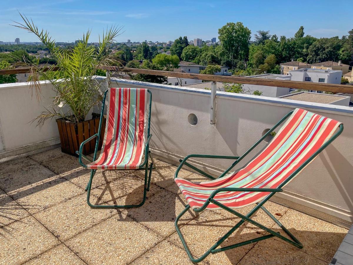 Proche Bordeaux Appartement 75 M2 Rooftop Bruges Eksteriør bilde