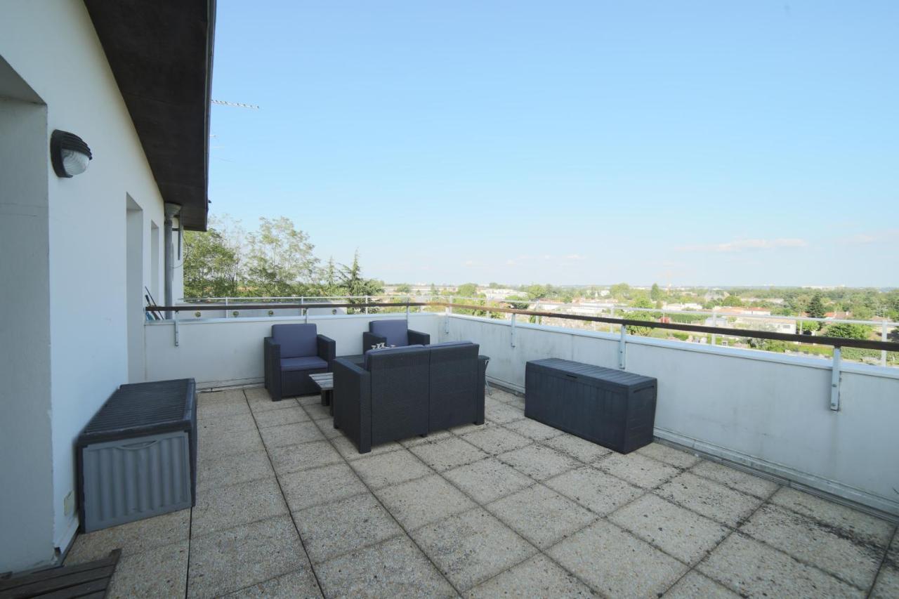 Proche Bordeaux Appartement 75 M2 Rooftop Bruges Eksteriør bilde